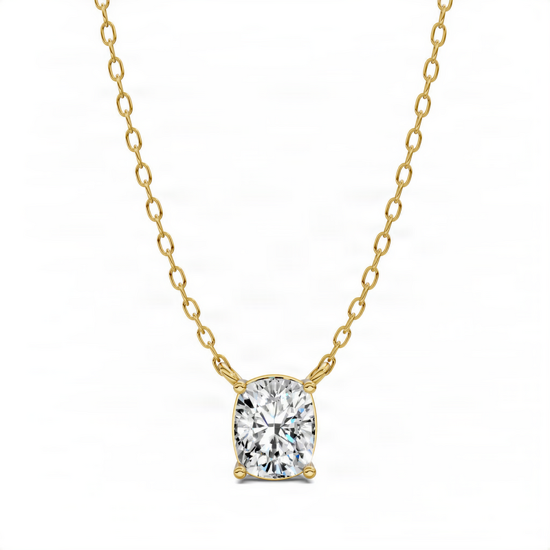 Opes Cushion Diamond Pendant
