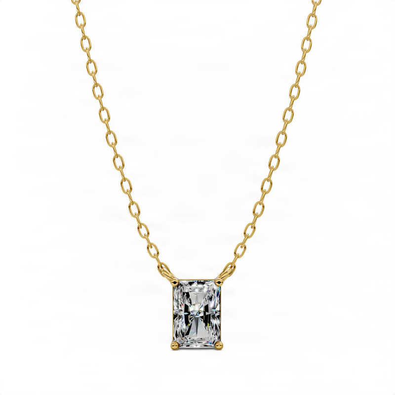 Opes Radiant Diamond Pendant
